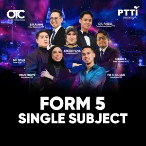 OTC Form 5 Single Subject