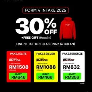 OTC Form 4 Feb - Jul 2026 ( 6 months Promo ) FREE HOODIE