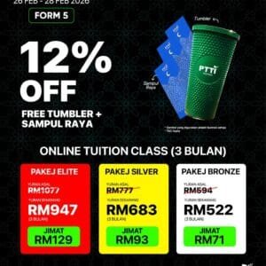 OTC Form 5 Mar - May 2026 ( 3 months Promo ) FREE TUMBLER + SAMPUL RAYA