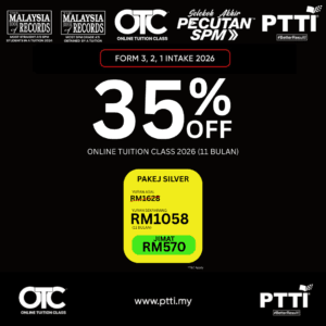 OTC Form 3 , 2 , 1 and Year 6 Feb - Dis 2026 ( 11 months Promo )