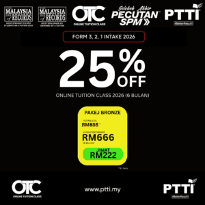 OTC Form 3 , 2 , 1 and Year 6 Feb - Jul 2026 ( 6 months Promo )